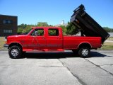 1996 Ford F350 Vermillion Red