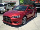 2008 Rally Red Metallic Mitsubishi Lancer Evolution GSR #392400