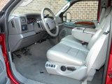 2003 Ford F350 Super Duty Lariat Crew Cab 4x4 Medium Flint Interior