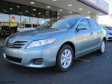 2011 Aloe Green Metallic Toyota Camry LE #40571144