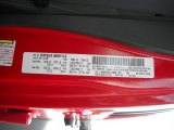 2010 Wrangler Unlimited Color Code for Flame Red - Color Code: PR4