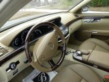 2008 Mercedes-Benz S 550 Sedan Cashmere/Savanna Interior