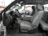 2011 Ford F250 Super Duty XL SuperCab Chassis Steel Gray Interior