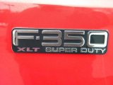 2000 Ford F350 Super Duty XLT Regular Cab 4x4 Marks and Logos