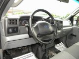 2004 Ford F350 Super Duty XL Regular Cab 4x4 Chassis Commercial Medium Flint Interior