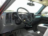 2004 GMC Sierra 2500HD SLE Regular Cab 4x4 Dark Pewter Interior