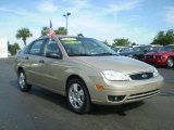 2007 Ford Focus ZX4 SES Sedan Front 3/4 View