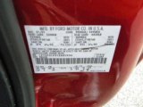 2001 F350 Super Duty Color Code for Toreador Red Metallic - Color Code: FN