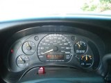 2002 Chevrolet Express 1500 LT Passenger Van Gauges