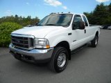 2003 Ford F350 Super Duty XLT SuperCab 4x4 Front 3/4 View
