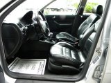 2003 Volkswagen Jetta GLS TDI Sedan Black Interior