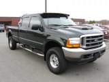 2001 Ford F350 Super Duty Lariat Crew Cab 4x4 Front 3/4 View