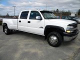 2001 Chevrolet Silverado 3500 LT Crew Cab 4x4 Dually Front 3/4 View