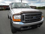 2001 Silver Metallic Ford F250 Super Duty XL SuperCab 4x4 #40571599