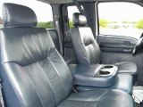 2001 Ford F250 Super Duty XL SuperCab 4x4 Dark Denim Blue Interior