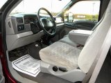 2000 Ford F250 Super Duty XLT Extended Cab 4x4 Medium Graphite Interior