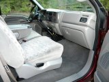 2000 Ford F250 Super Duty XLT Extended Cab 4x4 Medium Graphite Interior