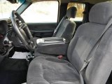2002 Chevrolet Silverado 2500 LS Extended Cab 4x4 Graphite Interior