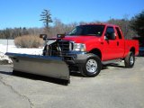 2003 Red Ford F350 Super Duty Lariat SuperCab 4x4 #40571612