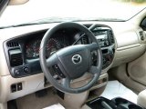 2001 Mazda Tribute LX V6 Beige Interior