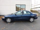 2001 Indigo Blue Metallic Chevrolet Cavalier LS Sedan #40571786