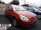 2008 Tango Red Hyundai Accent GS Coupe #40667706