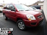 2010 Volcanic Red Kia Sportage LX V6 4x4 #40667711