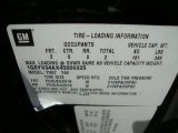2004 Cadillac XLR Roadster Info Tag