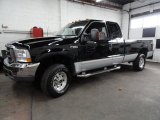 2003 Black Ford F250 Super Duty XLT SuperCab 4x4 #40668171