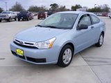 2008 Light Ice Blue Metallic Ford Focus S Coupe #4054863