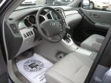2006 Toyota Highlander V6 4WD Ash Gray Interior