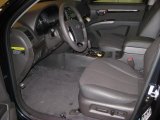 2011 Hyundai Santa Fe SE Cocoa Black Interior