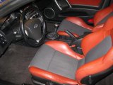 2007 Hyundai Tiburon SE Black/Red Interior
