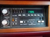 1987 Cadillac Fleetwood D'Elegance Audio System