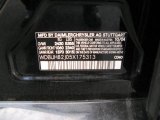 2005 E Color Code for Black - Color Code: 040