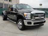 2011 Tuxedo Black Ford F350 Super Duty XLT Crew Cab 4x4 Dually #40710942