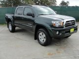 2009 Timberland Green Mica Toyota Tacoma V6 TRD Double Cab 4x4 #40710954