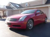 2005 Laser Red Infiniti G 35 Coupe #40710841