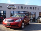 2007 Crimson Roulette Pearl Infiniti M 35x Sedan #40710956