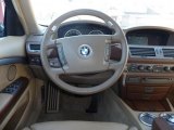 2002 BMW 7 Series 745Li Sedan Steering Wheel
