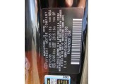 2010 Genesis Coupe Color Code for Bathurst Black - Color Code: NBA