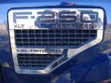 2010 Ford F250 Super Duty XLT SuperCab 4x4 Marks and Logos