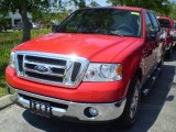 2008 Bright Red Ford F150 XLT SuperCrew #392494