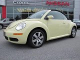 2006 Mellow Yellow Volkswagen New Beetle 2.5 Convertible #40710991