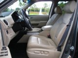 2009 Honda Pilot Touring 4WD Beige Interior