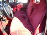 1995 Ford F150 XLT Regular Cab 4x4 Red Interior