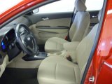 2009 Hyundai Elantra Touring Beige Interior
