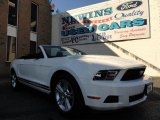 2010 Performance White Ford Mustang V6 Convertible #40711418