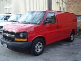 2003 Victory Red Chevrolet Express 1500 Cargo Van #40711071