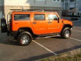 2008 Solar Flare Metallic Hummer H2 SUV #4044584